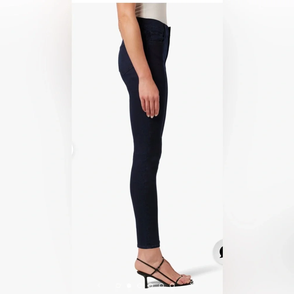 Joe’s Jeans THE CHARLIE HUNDRED PERCENT Dark Blue HIGH RISE SKINNY ANKLE Jeans